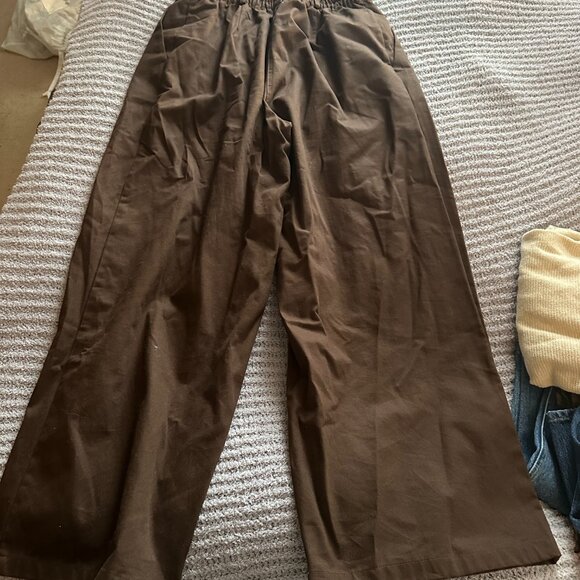 Boheme Goods "The Trousers" In Twill Chocolate - Picture 9 of 9